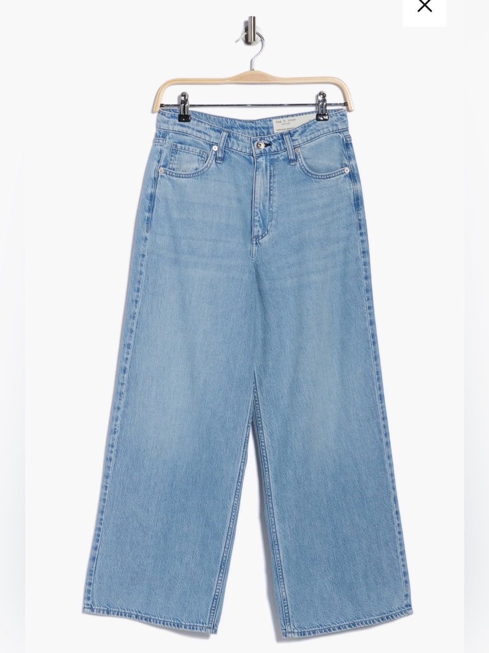 Rag & Bone Annie High Waist Crop Jeans - Picture 3 of 6